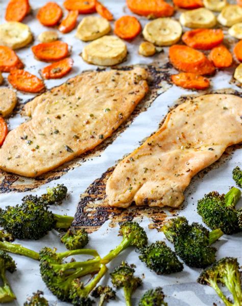 They're the best, easiest possible way to feed a family—with. 20 Minute Healthy Chicken Sheet Pan Dinner with Roasted ...