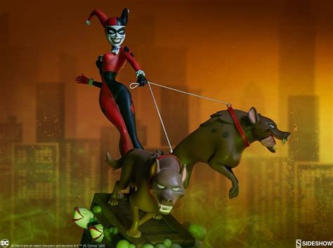 HARLEY QUINN W HYENAS BATMAN ANIMATED SERIES Figure S