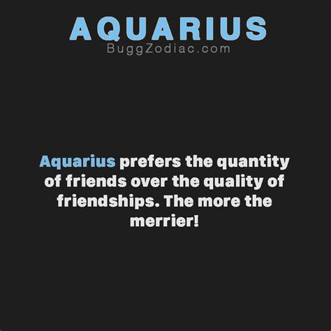 We've got our office brainstorm later. #Aquarius prefers the quantity of friends over the quality of friendships. The more the merrier ...