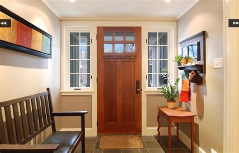 Craftsman Foyer House And Home Magazine Craftsman Entryway New Homes