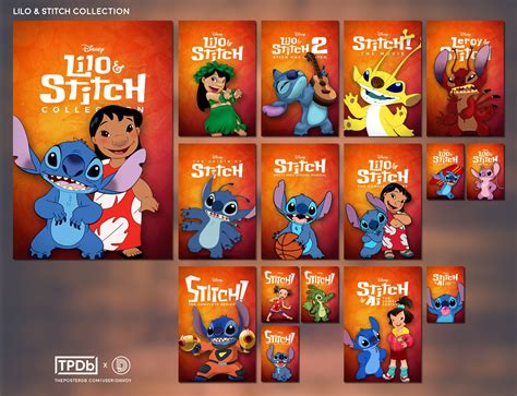 Lilo And Stitch Collection Rplexposters