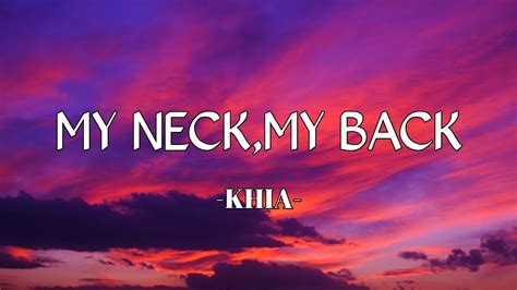 khia my neck my back tiktok remix 8d audio youtube