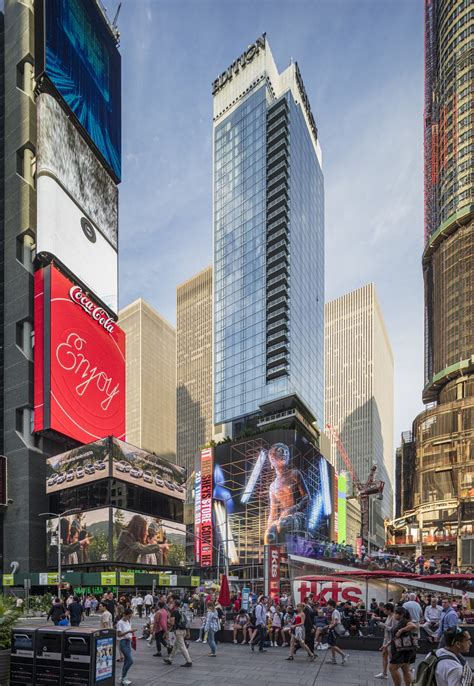 20 Times Square Skyscraper Building New York E Architect
