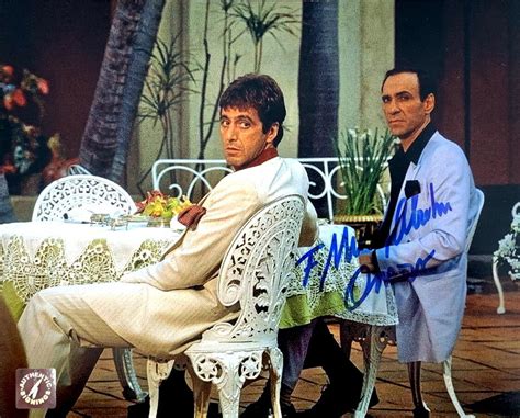 F Murray Abraham Omar Autographed Scarface Al Pacino 8x10 Photo Asi