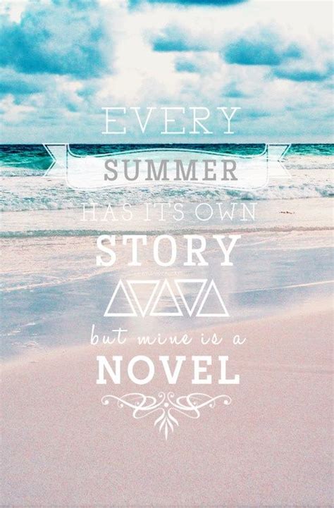 Summer Summer Quotes Beach Quotes Summer Story