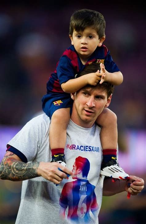 The 10 Best Photos Of Lionel Messi With His Sons Celevs Messi Son