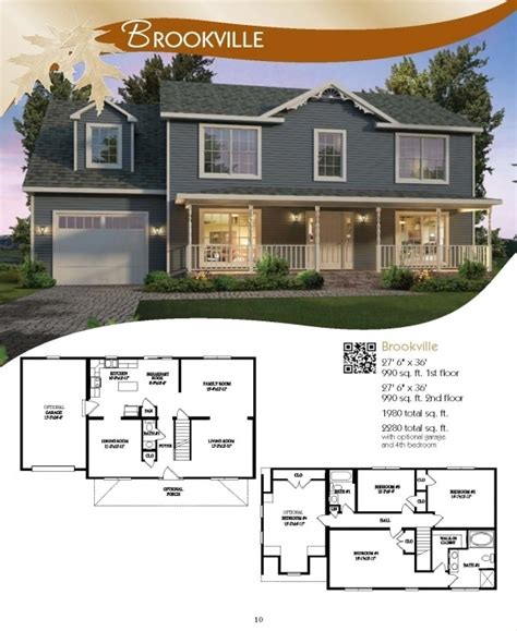 Plans Two Story Modular Homes