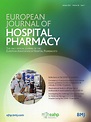 Table of contents | European Journal of Hospital Pharmacy