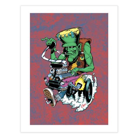 Frankenrod Home Fine Art Print The Art Of Coop