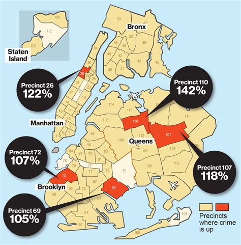 Crime up in nearly every single NYC precinct, stats show