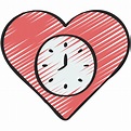 Esperanza de vida - Iconos gratis de hora y fecha