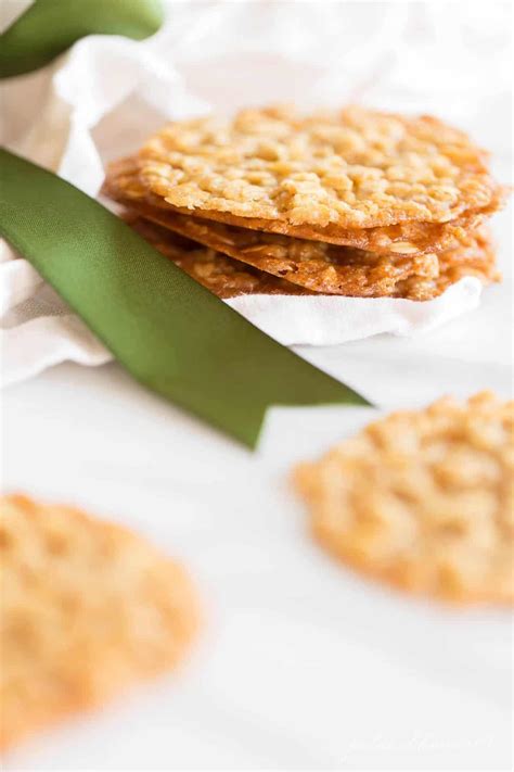 Easy And Amazing Oatmeal Lace Cookies Julie Blanner
