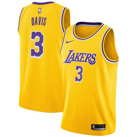Los Angeles Lakers Nike Icon Swingman Jersey Anthony Davis Youth