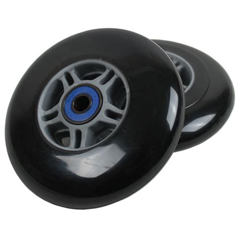 Galleon 2 100mm Black Replacement Wheels For Razor Scooter