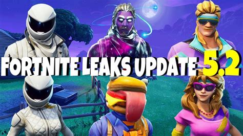 Fans are getting their first look at the leaked road trip skin which could hold the key for what to expect in season six. NEW FORTNITE SEASON 5 SKIN LEAKS (UPDATE 5.2) - YouTube