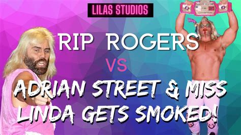 Rip Rogers Vs Adrian Street Wmiss Linda Wrestling With Rip Rogers