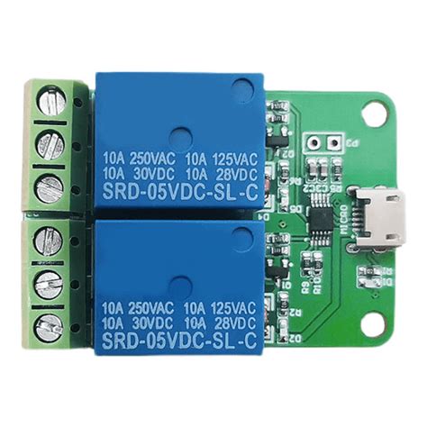 Hid Drive Free Usb 2 Channel 5v Relay Module Computer Usb Control