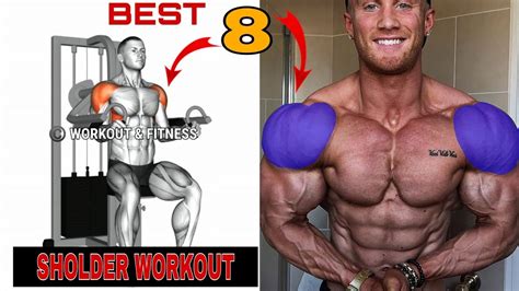 8 Best Shoulder Exercise For Bigger Shoulder Youtube