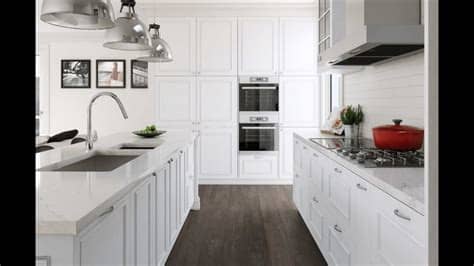 Find your next countertop from our selection of granite, quartz, laminate, solid surface and wood. White Kitchen Cabinets And Countertops - YouTube
