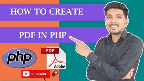 How To Create Pdf In Php Create Pdf Using Fpdf In Php Create Pdf
