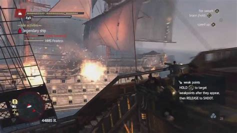 Assassin S Creed 4 Defeating Legendary Ships HMS Fearless And Royal
