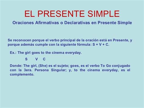 Get 10 Oraciones Con Presente Simple En Ingles Simple Sado