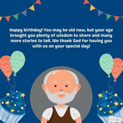 30 Best Happy Birthday Wishes For Old Man With Images
