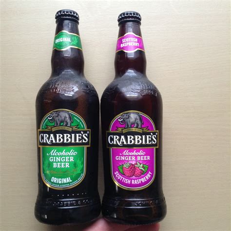 Ale is a soft drink; Crabbie's Alcoholic Ginger Beer Original & Scottish Raspberry