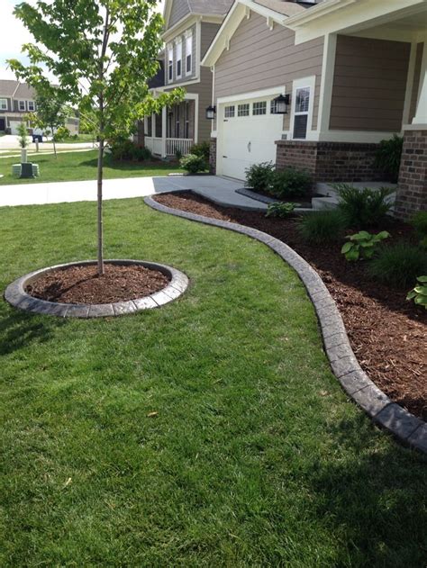 Try molded landscape edging or a decorative garden fence to add beauty to your borders. Concrete borders | Concrete garden, Concrete garden edging, Patio garden