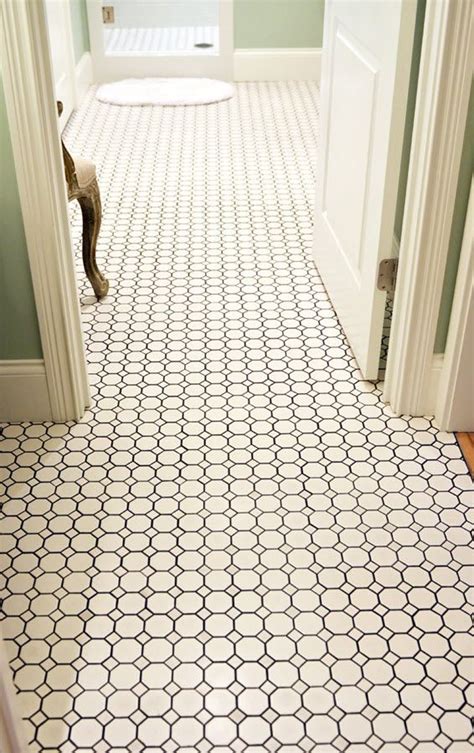 How to buy floor and wall tile. 23 black and white octagon bathroom floor tile ideas and ...