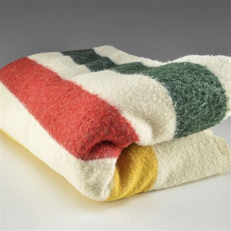 Ll Bean Wool Striped Blanket Ebth