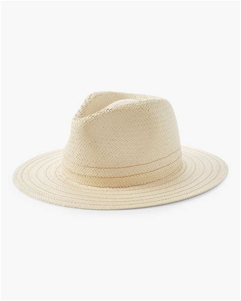 Rag And Bone Packable Straw Fedora In Natural Lyst