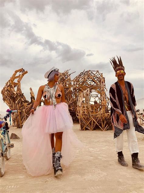 Burning Man Fashion Wildest Outfits From Desert Festival Photos Daily Telegraph