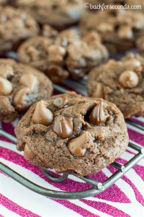 Triple Chocolate Coconut Oil Cookies Back For Seconds
