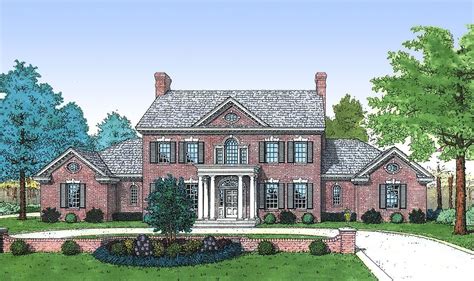 Plan 48261fm Colonial House Plans House Plans French Country Exterior