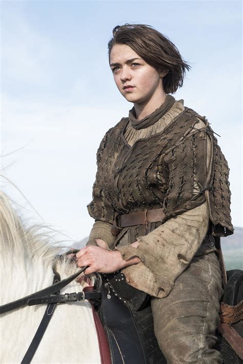 Arya Stark Season Four The Game Of Thrones Characters Then And Now