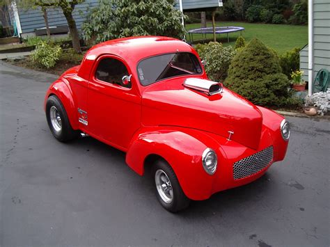1940 1941 Willys Gassers Fast Times Rods Hot Rod Cars 41 Willys