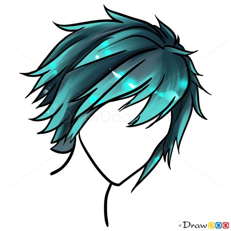 Create a free forum : How to Draw Anime Hair Lesson, Step by Step Drawing