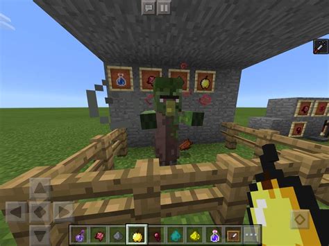 If you're planning to shoot a weakness tipped arrow at a zombie villager to give it the weakness effect, don't use a bow enchanted with power or flame because it might kill the zombie villager in one hit or burn. MCPE | HOW TO CURE A ZOMBIE VILLAGER! | Minecraft Amino