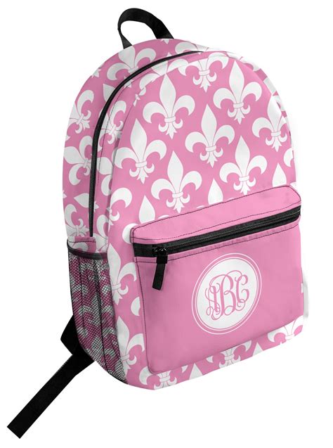 Custom Fleur De Lis Student Backpack Personalized Youcustomizeit