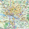 Map of Hamburg (City in Germany) | Welt-Atlas.de