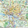 Karte von Hamburg (Stadt in Deutschland) | Welt-Atlas.de