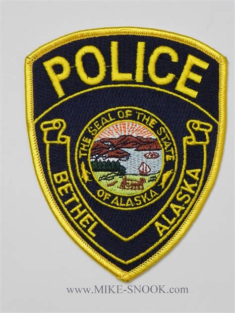 Mike Snooks Police Patch Collection State Of Alaska