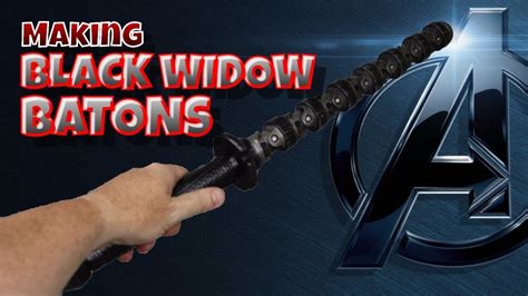Making Black Widow Batons Youtube