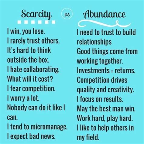 Scarcity Vs Abundance Ways To Shift Your Mindset Abundance