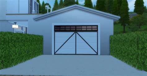 Garage Door Sims 4 Cc Garage And Bedroom Image