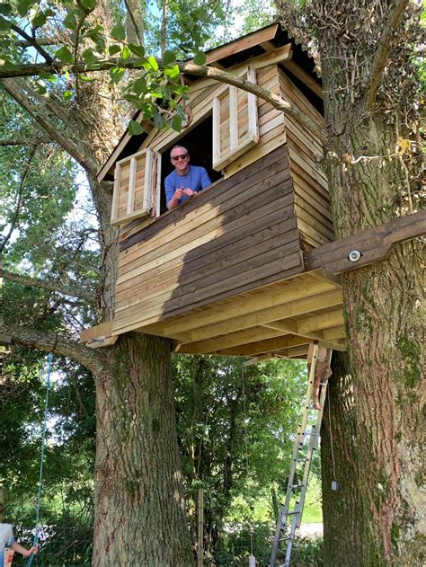How To Build A Treehouse House Garden