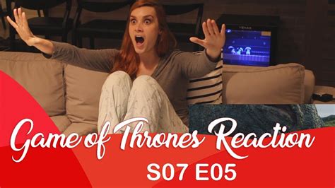Game Of Thrones Reaction S07e05 Got Reação S07 E05 Youtube