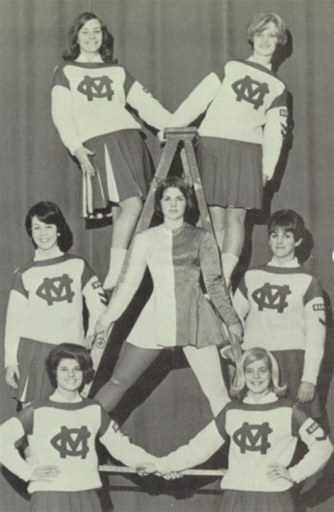 Everyday Life In The Past 1966 1967 Varsity Cheerleaders Elston High