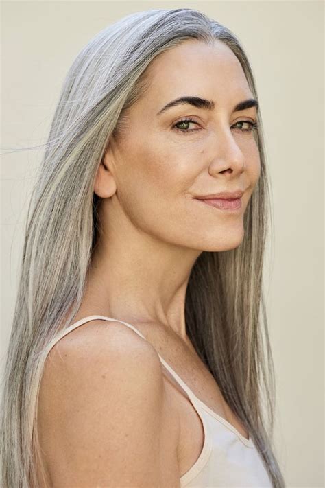 Manon Crespi Gorgeous Gray Hair Beautiful Long Hair Long Hair Women